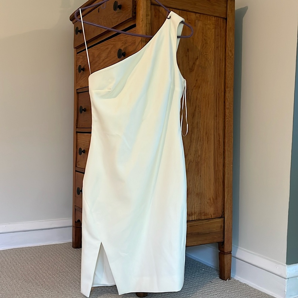 Likely One Shoulder Cocktail Dress